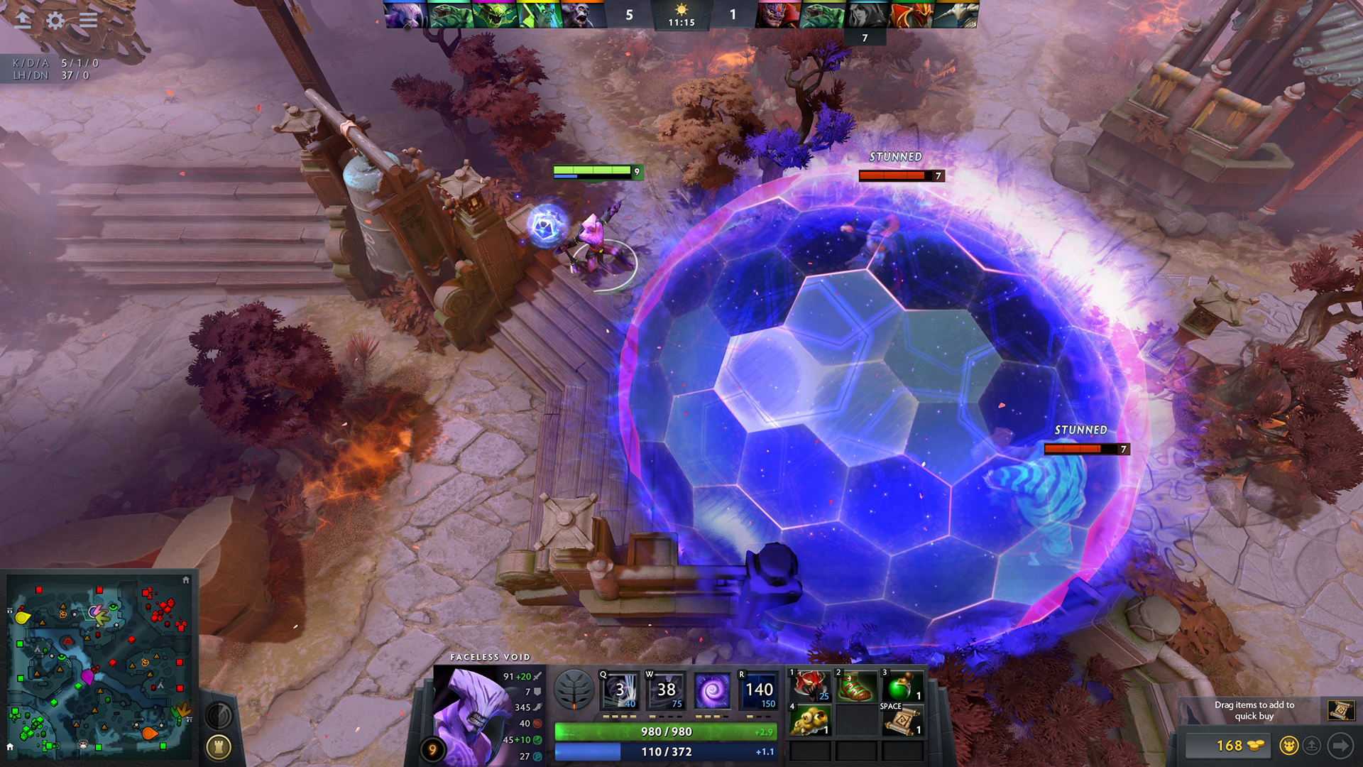 Dota 2 gameplay