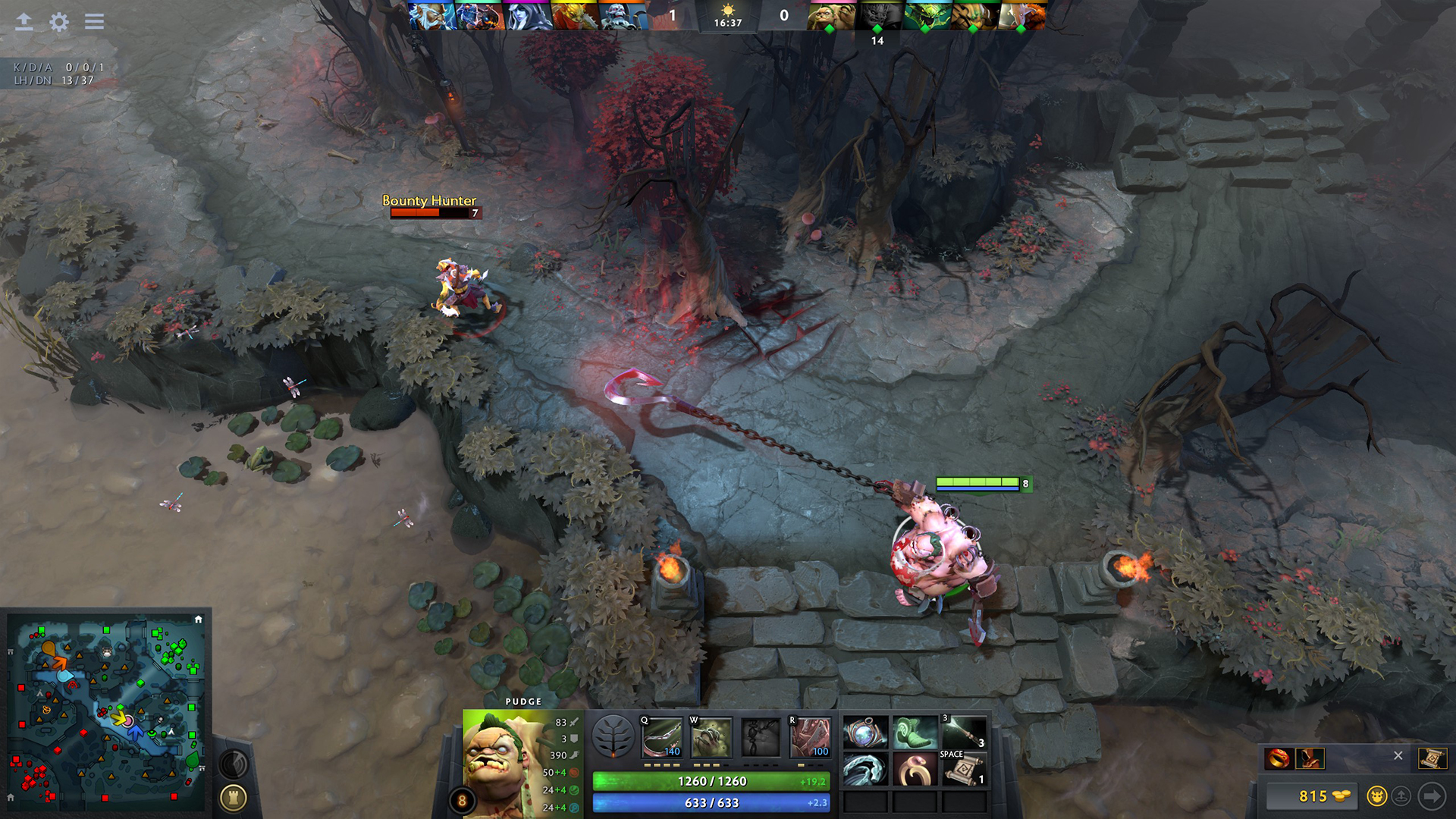 Dota 2 gameplay
