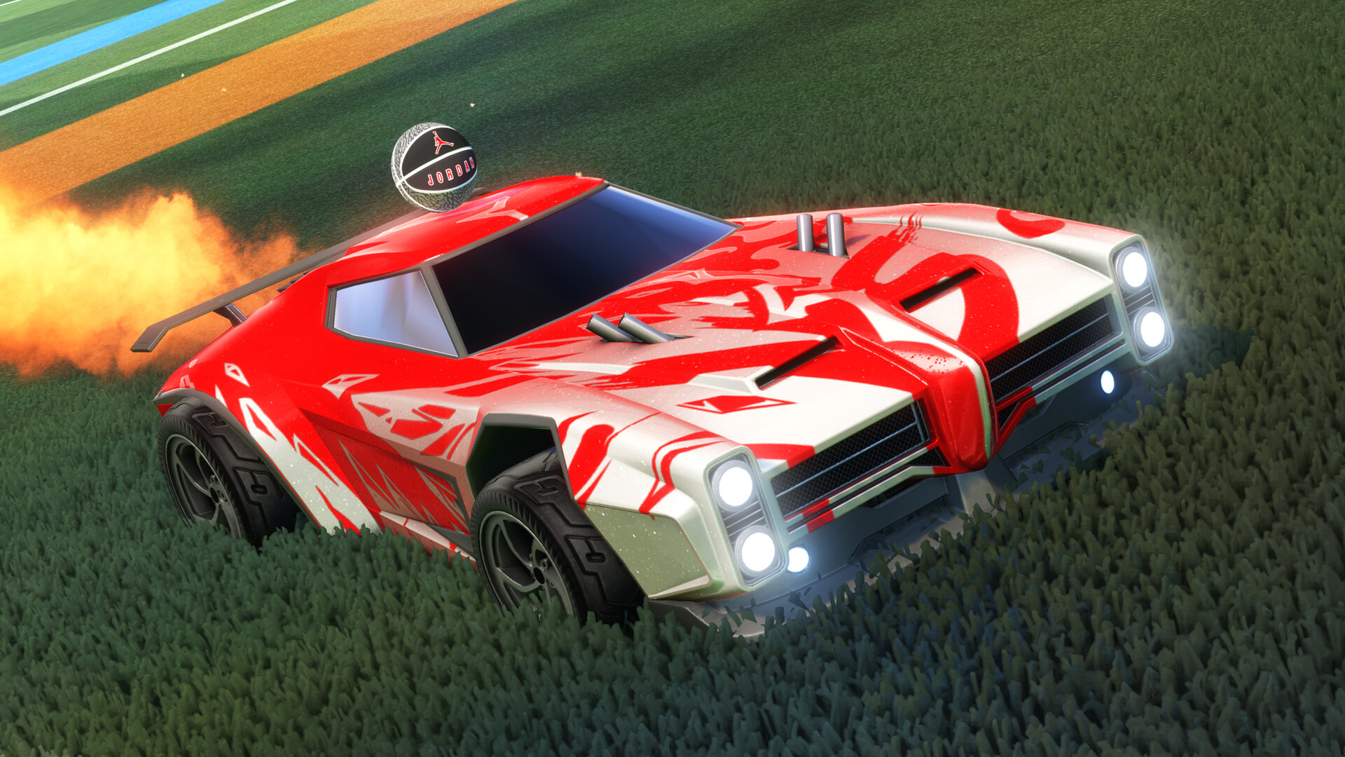 Rocket League gameplay