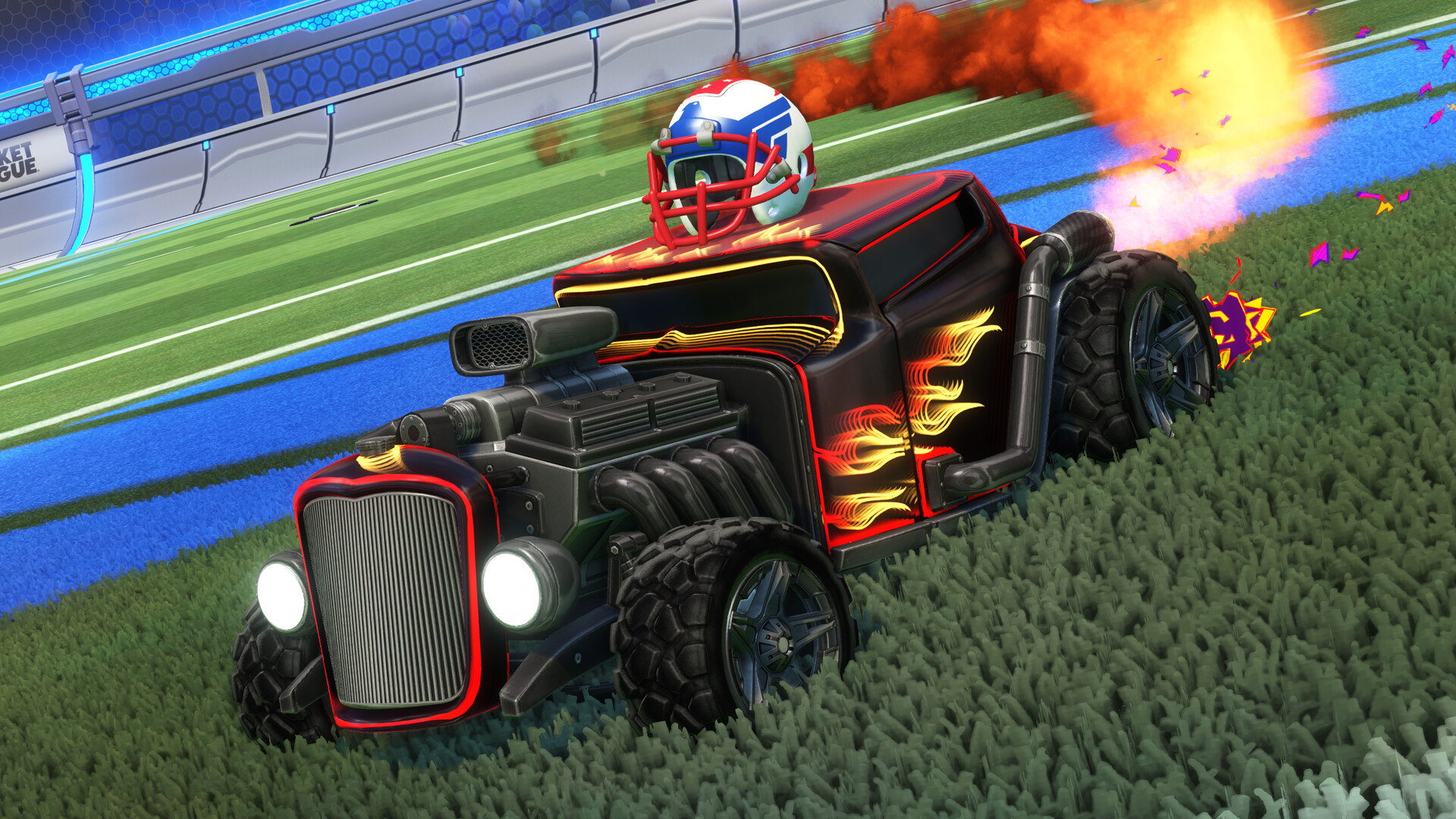 Rocket League gameplay