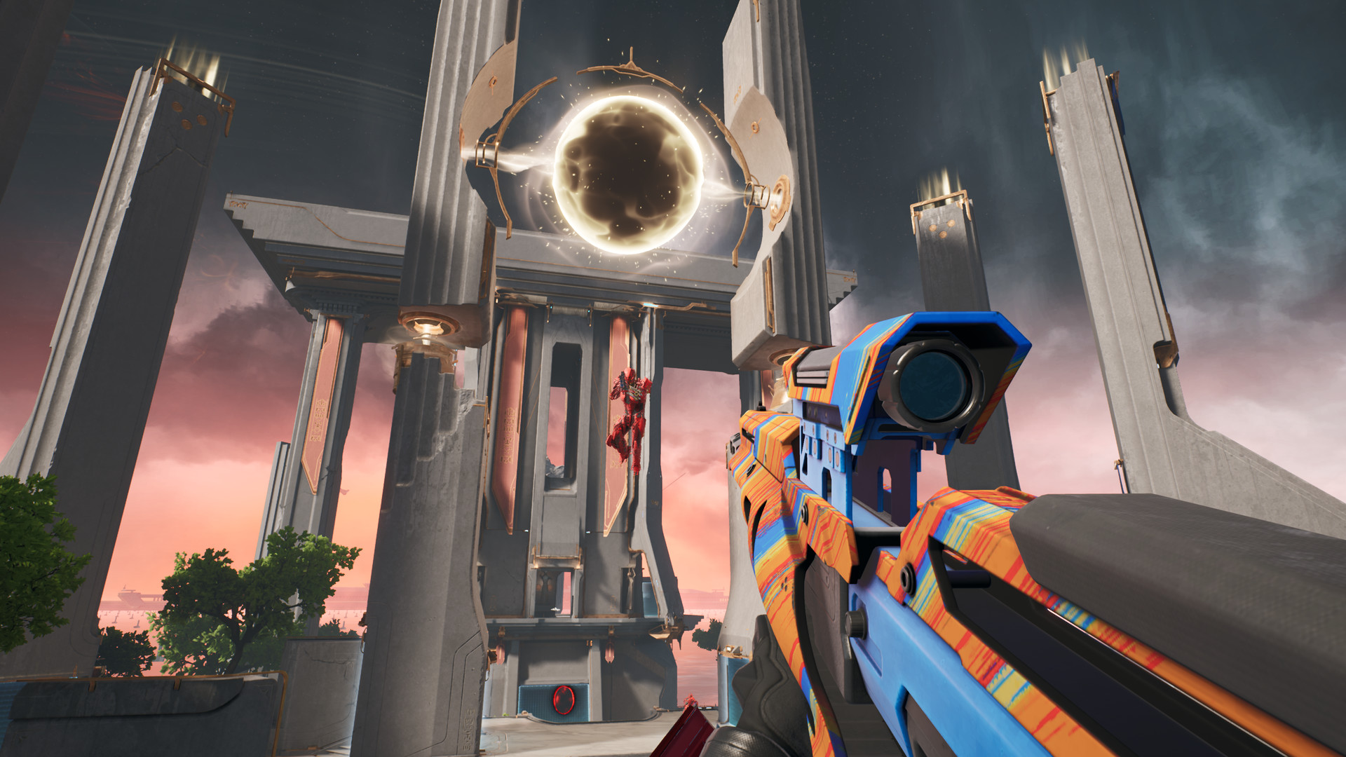 Splitgate gameplay