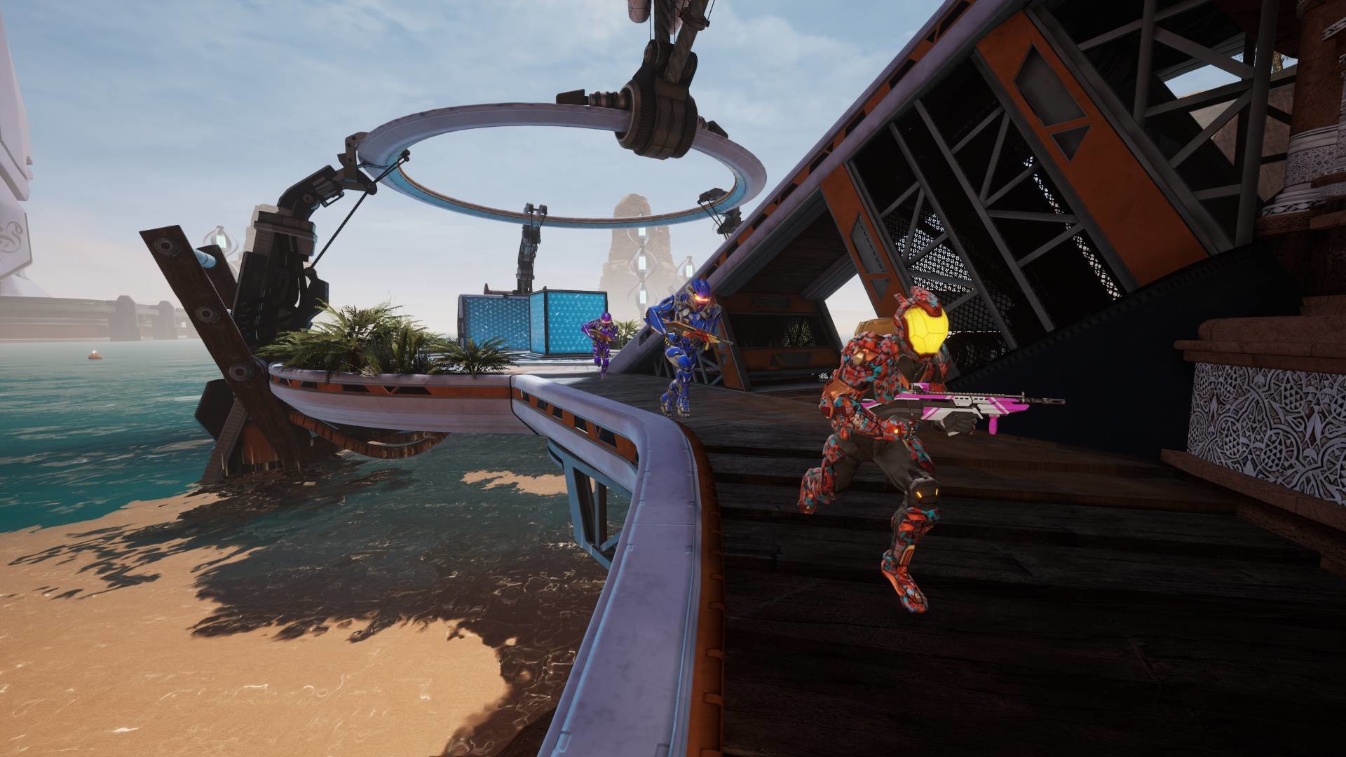 Splitgate gameplay