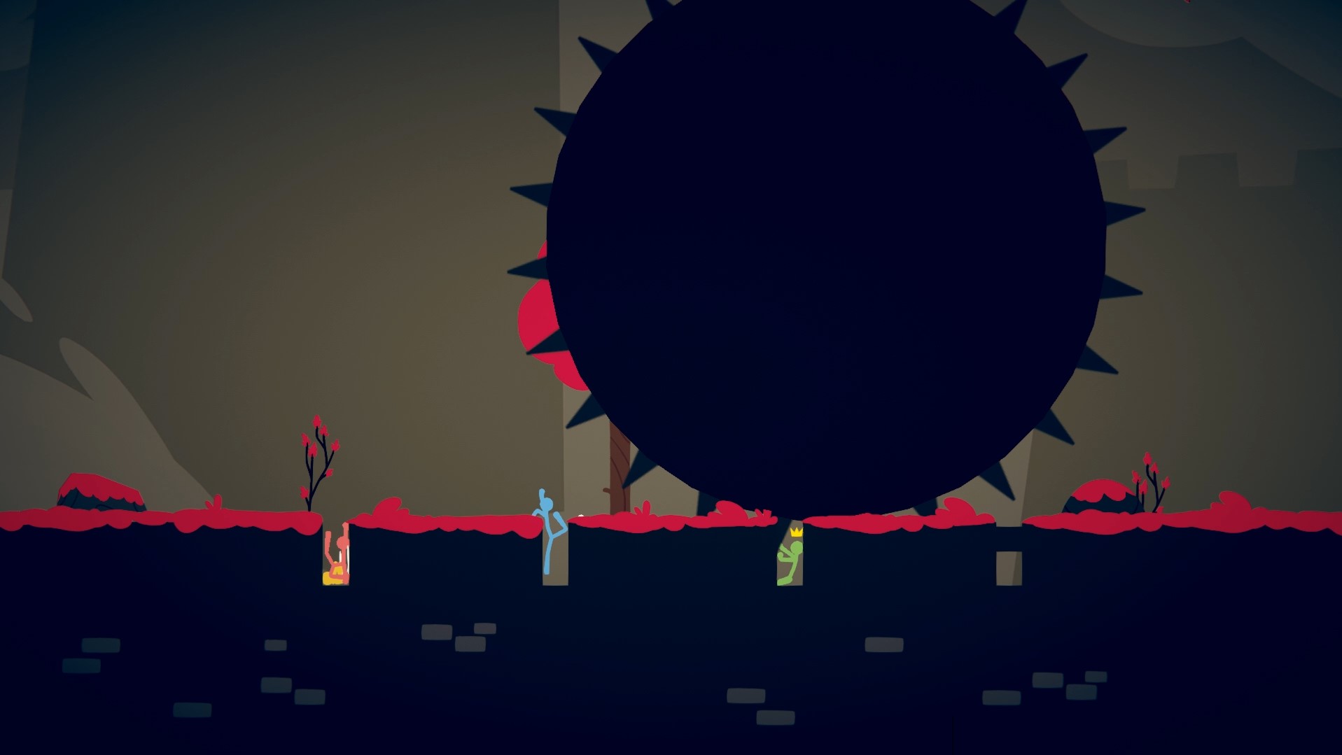 Stick Fight: The Game gameplay